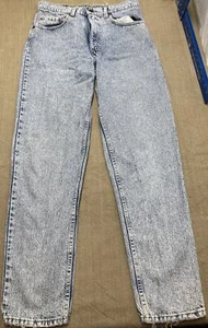 Pantalones de mezclilla holgados de colección Levi's 550 para hombre 31x32 blanco lavado ácido EE. UU. años 90 envío gratuito - Imagen 1 de 9
