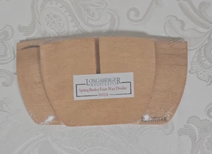 Longaberger Woodcrafts Spring Basket Four Way Divider 50024 SEE - Picture 1 of 5