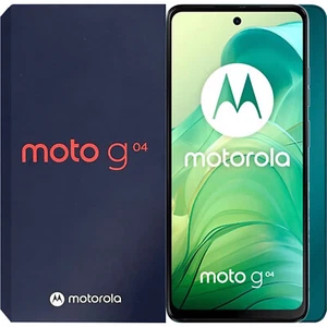 Motorola Moto G04 4G Sea Green 128GB + 8GB Dual-SIM Unlocked GSM NEW - Picture 1 of 4