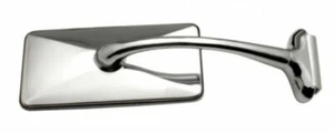 Espejo retrovisor rectangular universal con borde de puerta, 1941-48 coche, camión, Street Rod - Imagen 1 de 3