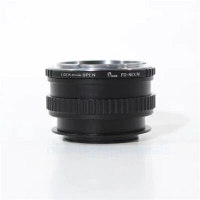 Macro Lens Adapter Focusing Helicoid for FD mount Lens to Sony E mount Camera - Image 1 of 4