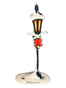 Robert Simpich "Gloria In Excelsis Deo" Vintage Christmas Lamp Post 1986 Limited E - Bild 1 von 11