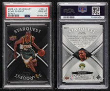 2008-09 Upper Deck Starquest Black Majestic Kevin Durant #SQ-9 PSA 10 GEM MT