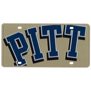 Placa de matrícula mega incrustada a todo color de los Pittsburgh Panthers - Imagen 1 de 1
