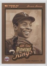 2002 Donruss All-Time Diamond Kings Studio Series /250 Kirby Puckett #ATDK-7 HOF