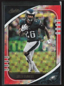 2020 Panini Absolute #64 Miles Sanders Orange Mosaic /149 Eagles - Bild 1 von 2