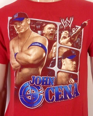 Camiseta de lucha libre vintage años 00 2008 WWE por Hybrid John Cena WWF WCW ECW juvenil XXL Foto 1 de 4