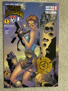 IMAGE COMICS TOP COW - LARA CROFT TOMB RAIDER #1 otro universo LÁMINA DORADA CVR - Imagen 1 de 2