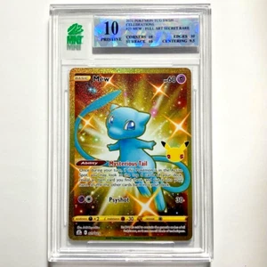 2021 Pokemon Celebrations "Mew" 25/25 Holo MNT 10 Pristine Full Art Secret Rare - Picture 1 of 4