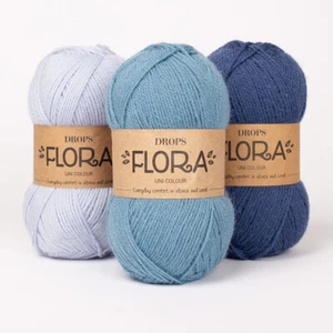 TROPFEN Flora Alpaka und Wollsocke Gewicht Strickgarn SCHNELLER VERSAND / 29 FARBEN - Bild 1 von 42