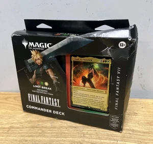 MAGIC THE GATHERING Final Fantasy VII Limit Break Commander Deck FIC - Rough Box - Bild 1 von 4