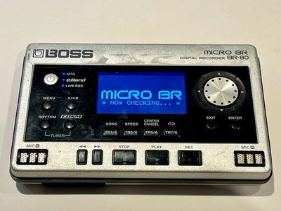 BOSS BR-80 Micro BR Digital Recorder MTR Multi Track eBand Live Compact Guitar - Image 1 of 4