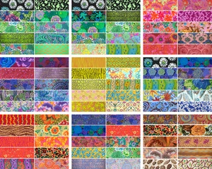 Kaffe Fassett Cotton Mix & Match 10 of  10" x 10" Layer Cakes - All Colours - Bild 1 von 9