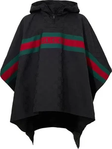 NWT Gucci Black Polyester Cape Trench Coat for Winters | Retail Price $4500 - Picture 1 of 4