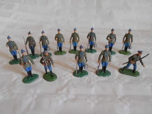 vintage Russian lead soldiers figures 62mm WW2 Red Army troops snipers etc - Picture 1 of 10