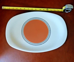 Mid Century Iroquois China El Camino BEN SEIBEL 16" Oval Serving Plate VGC - Picture 1 of 4