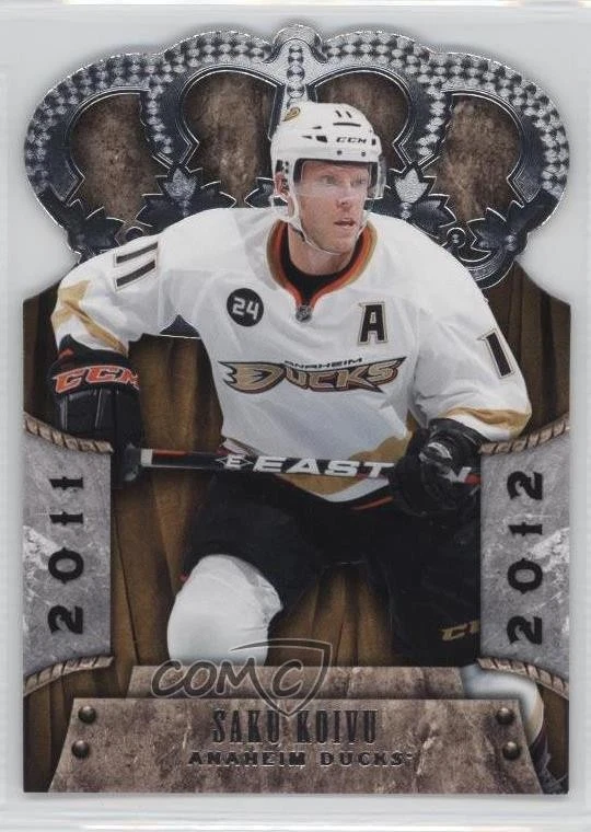 2011-12 Panini Crown Royale Saku Koivu #4 - Image 1 of 2