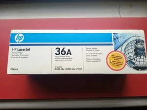 Original HP 36A CB436A Tonerkartusche Schwarz◾Neu Versiegelter Karton - Bild 1 von 6