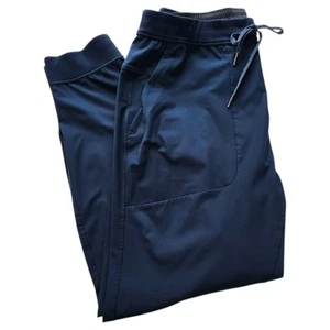 Lululemon ABC Jogger Mens XL Navy Blue Athleisure Warpstreme M5574S Pants - Picture 1 of 10