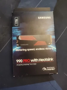 Samsung 990 Pro Ssd 1tb Pcie 4.0 M.2 2280 Internal Solid State Hard Drive, Seq - Afbeelding 1 van 1
