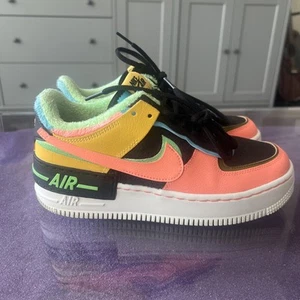 Taglia 8 - Nike Air Force 1 Shadow SE Solar Flare Atomic Pink con - Foto 1 di 10