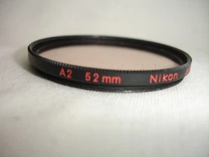 Nikon 52mm A2 Warming Filter (red ogo ) - Picture 1 of 2