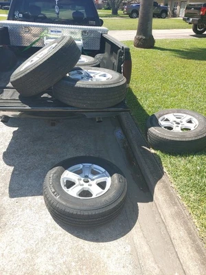 Jeep Tires For Sell Or Trade For 2002 Ford F150. Rims - Image 1 of 2
