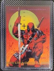 1993 marvel masterpiece deadpool NM - Bild 1 von 2