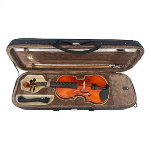 #Oferta Violín 4/4 para Todos Principiantes Estudiantes Adultos Kit de Accesorios de Madera Maciza - Imagen 1 de 11