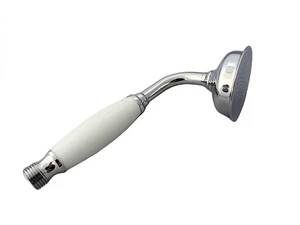 MAROKO CH METALL-Duschkopf RETRO VINTAGE CHROM mit Keramikgriff - Bild 1 von 10