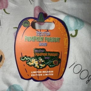 Disney Pin Pluto’s Pumpkin Pursuit Halloween Limited Release 2023 - Picture 1 of 7