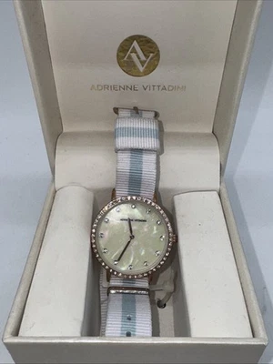 ADRIENNE VITTADINI: Women’s Wristwatch False Diamonds - Image 1 of 4