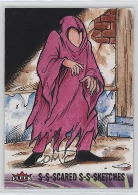2024 Fleer Scooby Doo S-S-Scared S-S-Sketches Edde Wagner Auto Sketch - Image 1 of 3