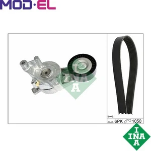 VRIBBED BELT SET 529 0468 10 FOR VW GOLF/PLUS PASSAT/B6 TOURAN JETTA/III AUDI - Picture 1 of 6