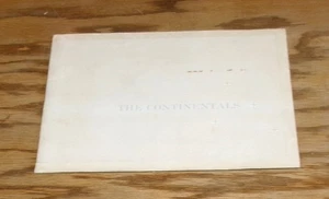 Original 1956 Lincoln Continental Mark II Verkaufsprospekt 56 - Bild 1 von 2