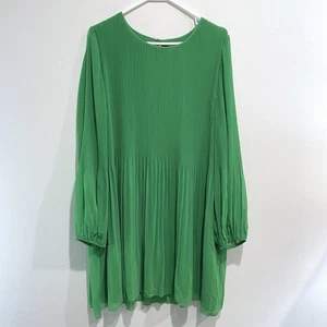 Aritzia Wilfred Daydreamer Minikleid 2XL Plissee Ballonärmel grün Hochzeit - Bild 1 von 7