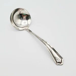 Manchester Sterling threaded Coffin End Cream Ladle - Picture 1 of 6