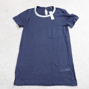 J.Crew Womens Shirt XS Blue Navy A7284 NEW - Picture 1 of 8