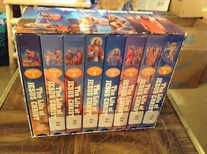 Eight volume VHS tape set the life of Jesus Christ - Picture 1 of 5