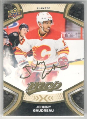 2021-22 Upper Deck MVP Gold Script #183 JOHNNY GAUDREAU Calgary Flames - Image 1 of 2