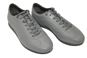 TOD'S women shoes sz 8 Europe 39 gray leather S9304 - Picture 1 of 6