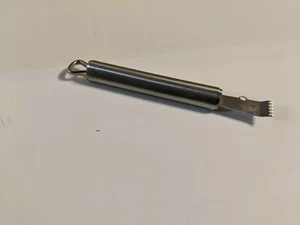 Kuchenprofi Triangle Handle Stainless Steel Lemon Zester 7" Heavy - Picture 1 of 6
