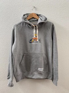 Life Is Good Road Trip Gray Pullover Hoodie Sweatshirt Men's Small - Picture 1 of 4