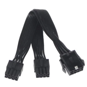 CPU Power Splitter Cable 8Pin to Dual CPU 8 Pin CPU to Motherboard Power Adapter - Picture 1 of 12