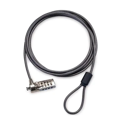 PC Sicherheitsschloss von TARGUS, grau mit CODE-Schloss - Bild 1 von 3