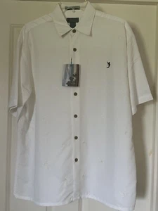 Camicia da uomo Kaylua Bay Resort Wear Medium Nuova con etichette - Foto 1 di 1