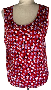 TALBOTS Women's NWT Multicolor Sleeveless Top Soft/Colorful - Size L - Picture 1 of 10