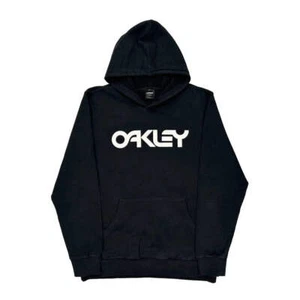 Sudadera con capucha Oakley Spellout - 2XL negra mezcla de algodón - Imagen 1 de 7