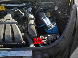 BLUE Air Intake Kit and Filter For 2003-2006 Chrysler PT Cruiser Turbo 2.4L - Bild 1 von 1