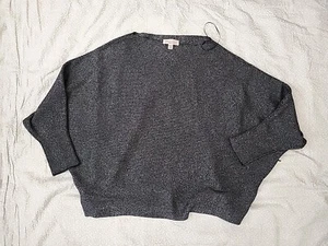 Philosophy Damengröße 3 x schwarz mit silbernem Glitzer kurze Bluse L9#3 - Bild 1 von 6